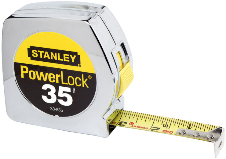 Photo of the tape measure